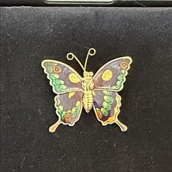 Colorful Butterfly Brooch - Picture 1 of 2